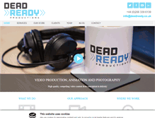 Tablet Screenshot of deadready.co.uk